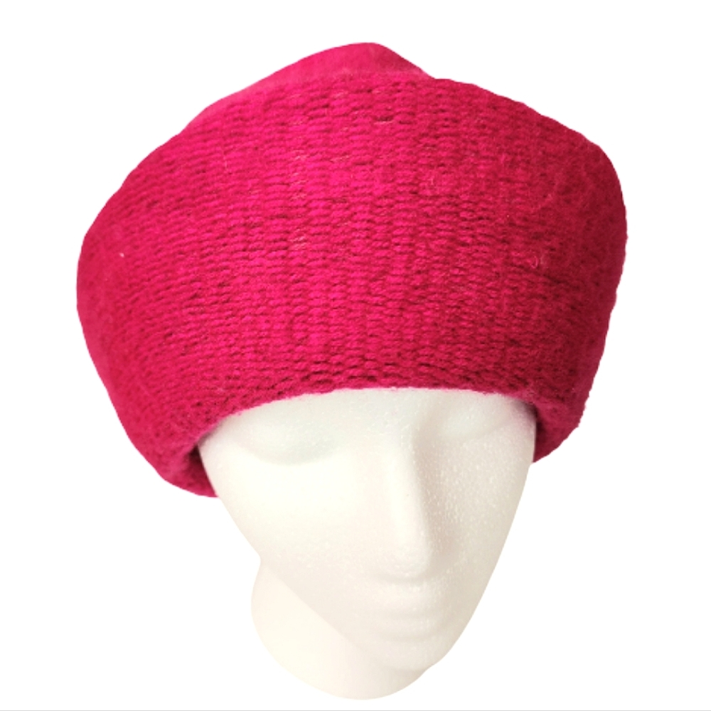 Nordstrom Pink Knit Hat Vintage